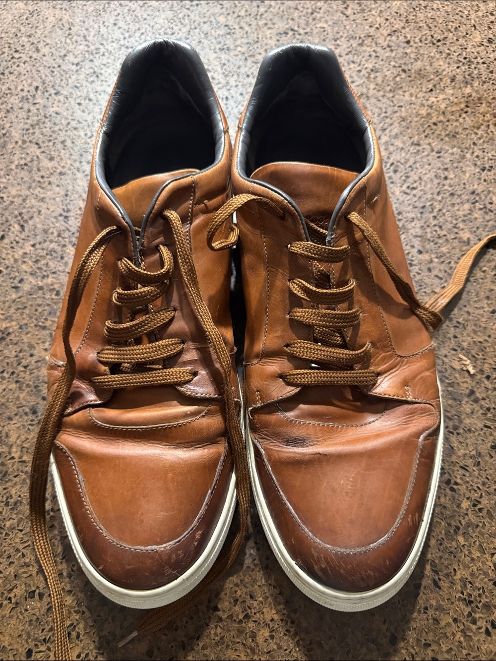 To Boot New York Munich low-top leather sneakers